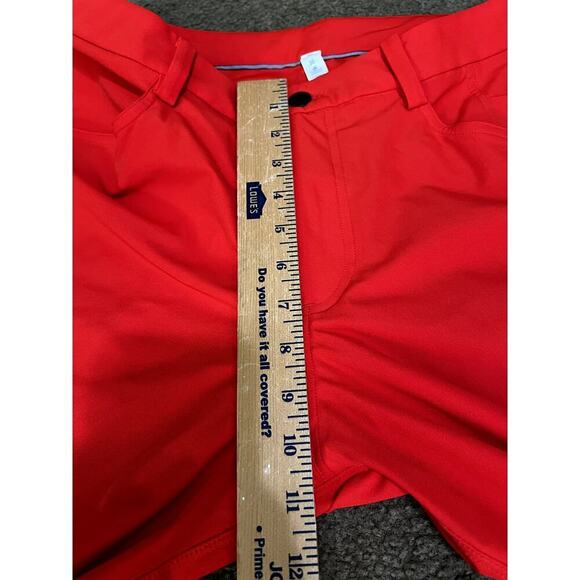 Lululemon men's size 36 pants orange straight leg stretch - Picture 6 of 11